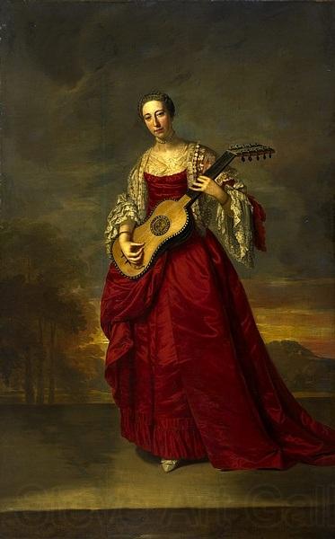 Adolf Von Meckel Portrait of Caroline Darcy Spain oil painting art